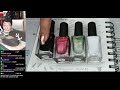 Nail Polish & Chill | Brainstorming & Testing for 12 Days of Christmas Nail Art [Streamed 11/24/20]