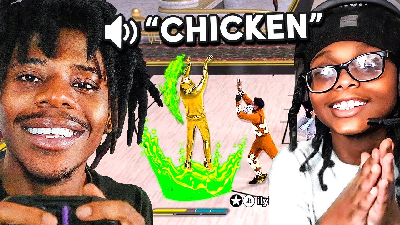 В NBA 2K26 мой 9-летний брат разговаривает, пока я играю…