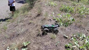 1/10 scale  e revo  brushless  differential failure