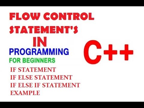 Lecture 06 Control Flow statement(IF ELSE) in c++ For Begineers - YouTube