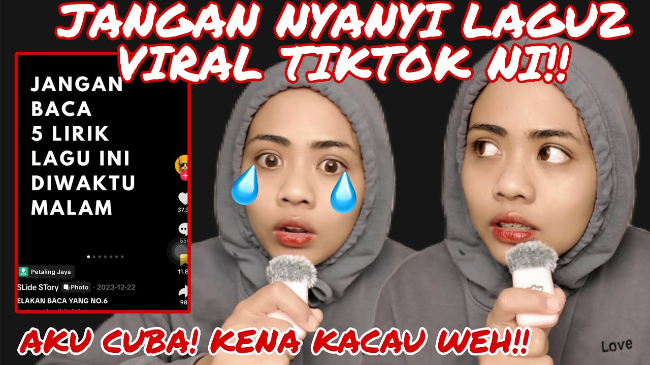 JANGAN NYANYI 5 LAGU VIRAL TIKTOK NI‼️ AKU KENA GANGGU DIA MUNCUL!!