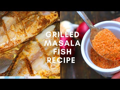 Grilled Masala Fish Simple and Delicious Recipe | How to make Spicy Lahori Masala Fish | DIY Grill