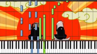 Parade Naruto Ending 12 Piano Cover Sheet Music