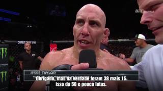TUF Finale: Entrevista no octógono com Jesse Taylor