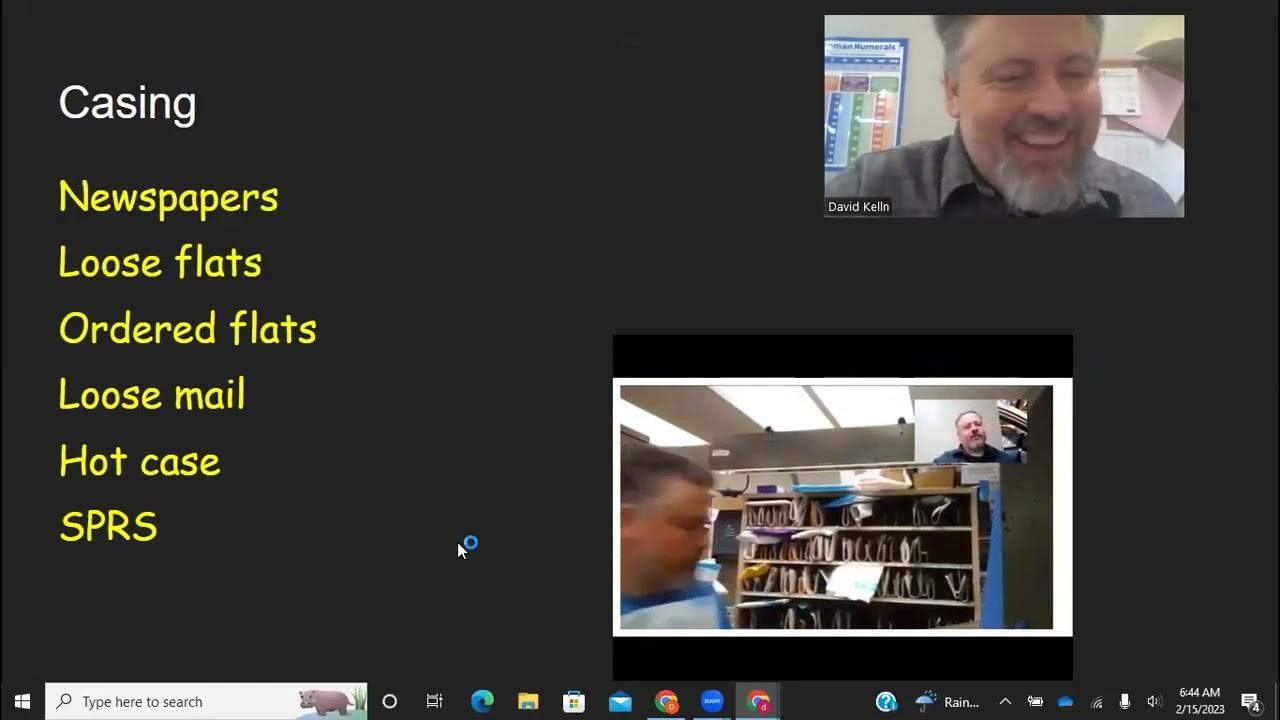 How I deliver a route USPS RCA Rural carrier casing pulling down