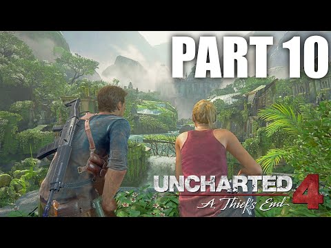 Uncharted 4 A Thief's End Gameplay Part 10 HINDI | Chapter 18 New Devon And 19 Avery's Descent