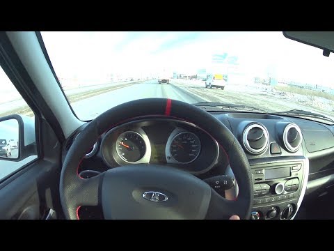 Video: Driving Tests Lada Granta Sport