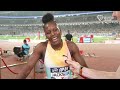 Shericka Jackson Wins Xiamen Diamond League with 🔥 21.87 200m [Interview]