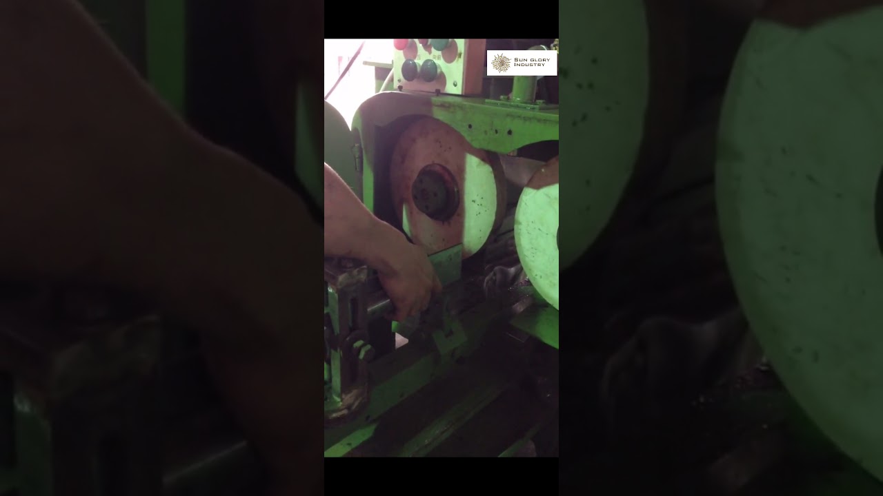 How to install and adjust knife double grinding machine