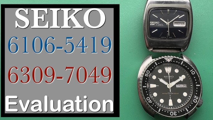 For . -- Seiko 6106-8227 Rally Diver Evaluation - YouTube