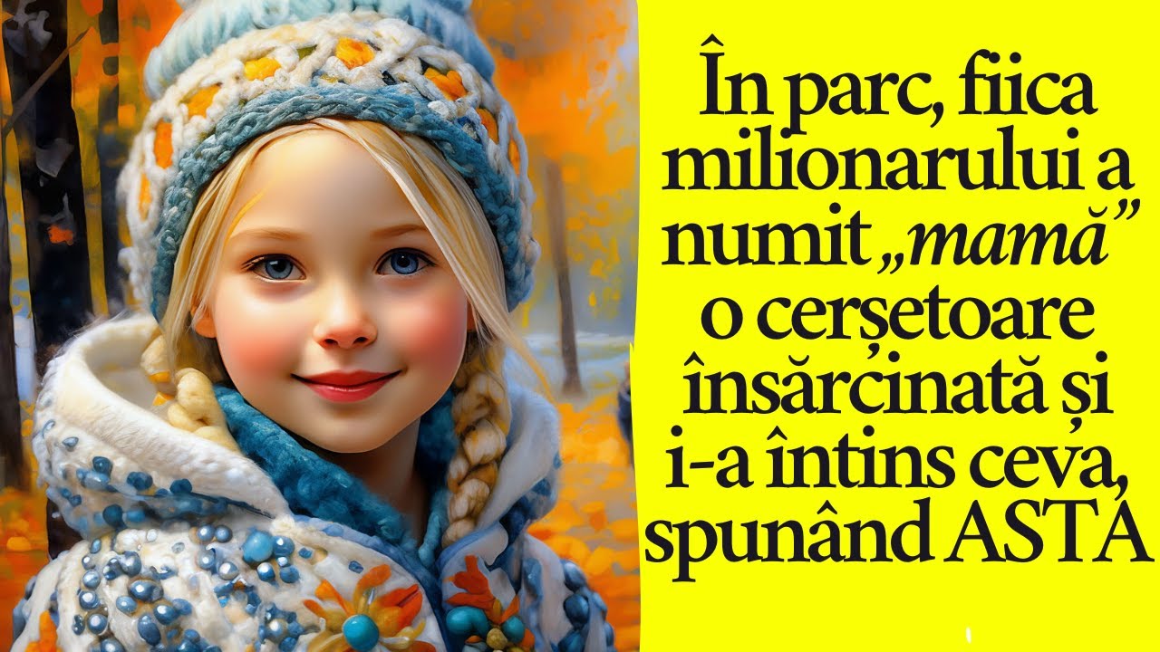 În parc, fiica milionarului a numit „mamă” o cerșetoare însărcinată și i-a întins ceva, spunând ASTA