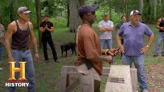 Swamp People: Bonus - Knife Throwing Battle: Finals (Season 9) | History screenshot 5