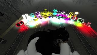 INTERMINABLE ROOMS IS CHASING THE TRAIN! ROOMS ENTITIES COME TO GET MAXWELL THE CAT!