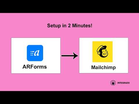 ARForms to Mailchimp Integration in WordPress (Free Plugin) | Integrazo Automator