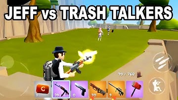 Rocket Royale JEFF VS TRASH TALKERS - Android Gameplay #84