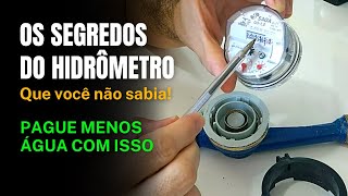 Os segredos do HIDRÔMETRO que você não sabia!