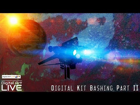 Daz Store: Digital Kit Bashing Part II Space and Spaceships trailer ...