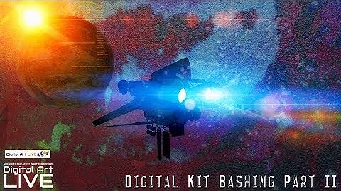 Daz Store: Digital Kit Bashing Part II Space and Spaceships trailer
