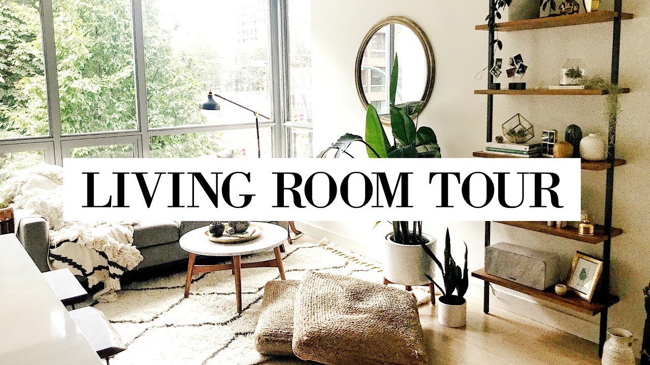 LIVING ROOM TOUR 🌿 | allanaramaa