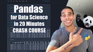 Pandas for Data Science in 20 Minutes | Python Crash Course