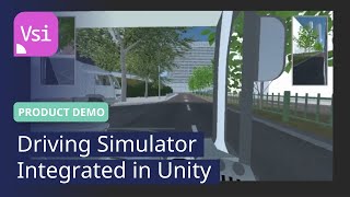 Driving Simulator Integrated in Unity | PTV Vissim | Product Demo