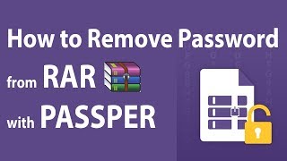 فتح أي ملف RAR في ثوانٍ: قم بإزالة كلمات مرور RAR باستخدام Passper