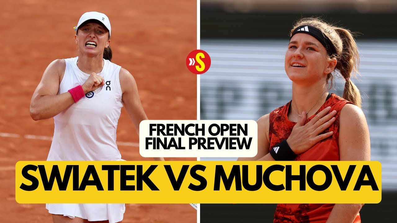Swiatek vs Muchova HIGHLIGHTS, French Open 2023 womens final Iga wins 6-2, 5-7, 6-4; defends title