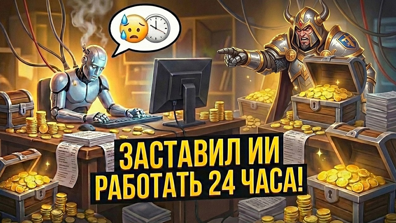 Я заставил ИИ фармить в Albion 24 ЧАСА! 😱 Сколько СЕРЕБРА?💰