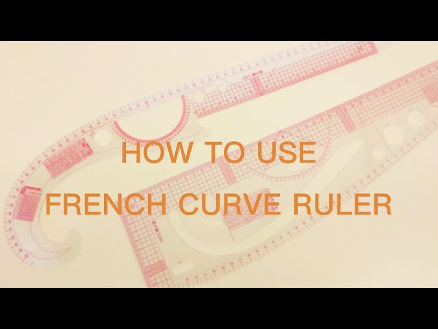 Morning by Morning Productions: How to add shape using a french curve ruler