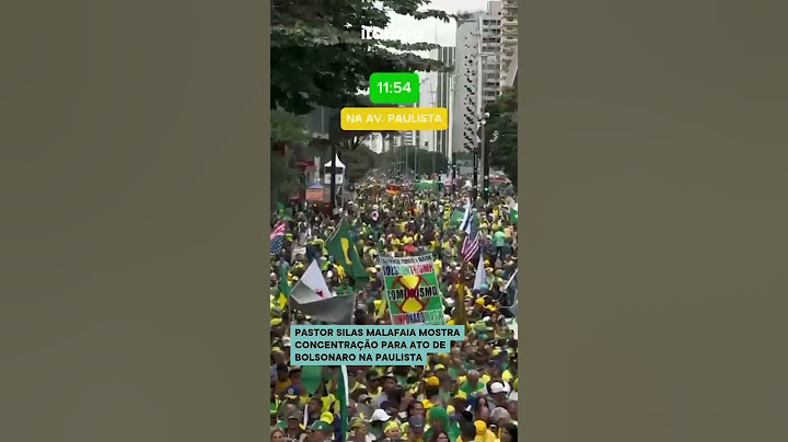 PASTOR SILAS MALAFAIA MOSTRA CONCENTRAÇÃO PARA ATO DE BOLSONARO NA PAULISTA
