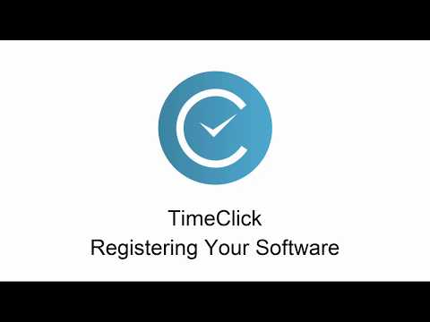 TimeClick Time Clock Software Registration (435) 753-4102