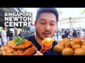Trying Singapore Famous Chili Crab at Newton Hawker Centre