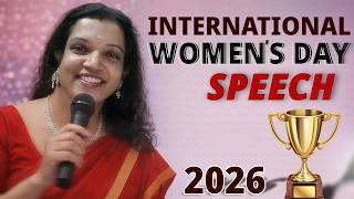 Women's day speech International women's day speech in English 2026 Women's day speech International women's day speech in English 2026