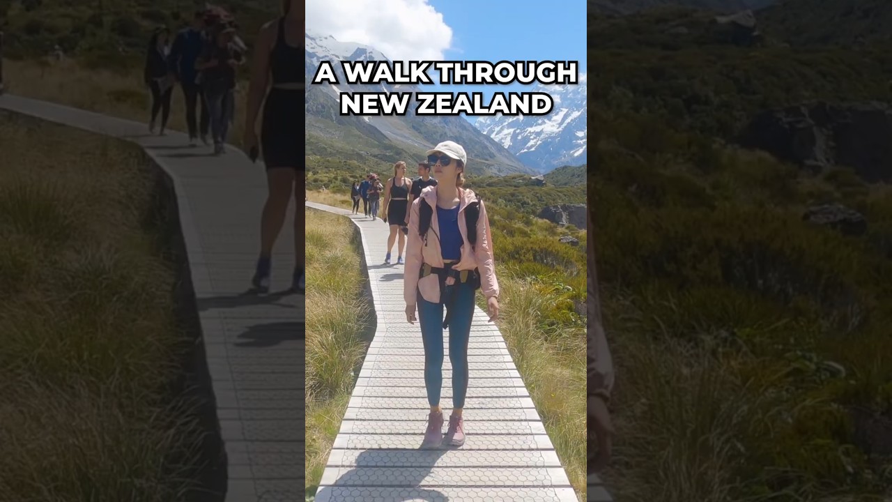 One walk. Endless adventures. ✨🌏 #newzealand #travelshorts #walkingtour #howtotravel
