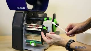 BradyPrinter i7100  How to clean your printer