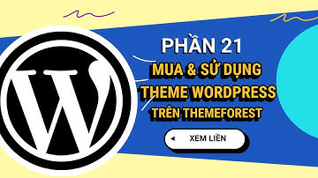 Thực hành mua và sử dụng theme WordPress trên ThemeForest | Phần 21 - WordPress Tinh Gọn 2024