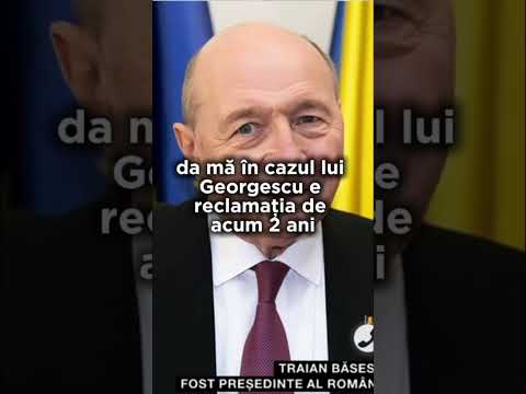 Ref:tRLaGoP1EBk Traian Băsescu Comentează Asupra Arestării Lui Călin Georgescu