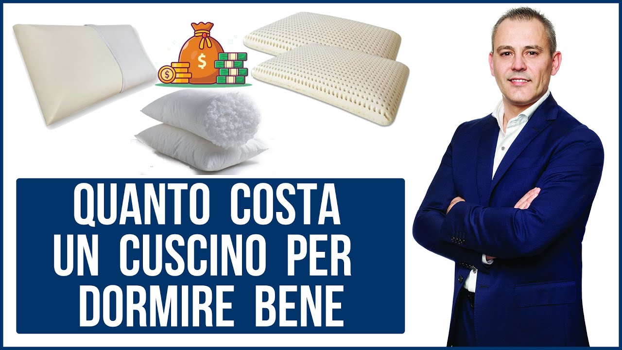 Quanto costa un cuscino per dormire bene 