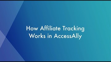 AccessAlly WordPress Affiliate Plugin: Tracking Cookies, Opt-ins, Leads and Sales
