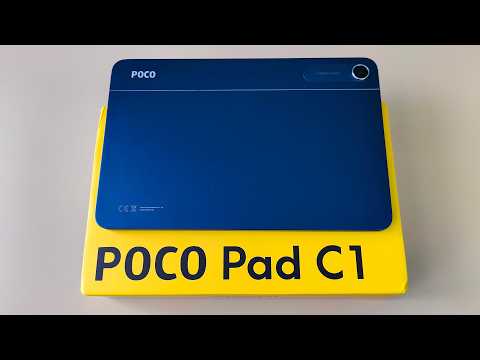 POCO Pad C1 6/128GB Unboxing and First Impressions