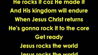 Video thumbnail of "Jesus Rocks the World"