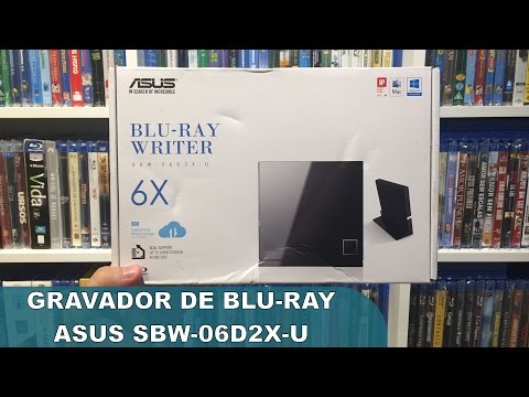 [Unboxing] Gravador de Blu-Ray ASUS SBW-06D2X-U