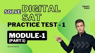 Digital SAT Solved Practice Test Paper 1 (Module 1)#satexam #digitalsatmath #digitalsat #maths #math