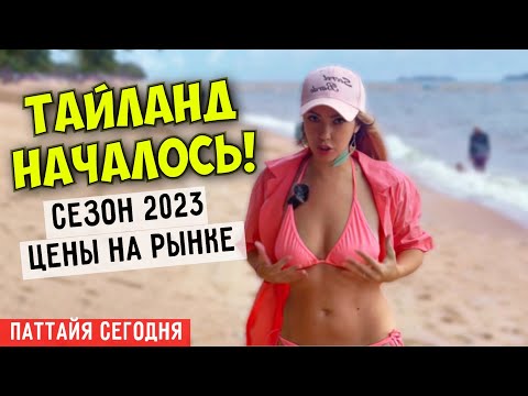 НАЧАЛОСЬ! Что есть на ночном рынке Джамтьен? Цены на уличную еду. Сезон 2023 в Паттайе.