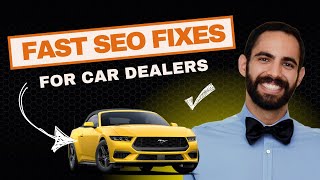 Automotive SEO Tips That Actually Work for Car Dealers