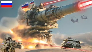Сегодня! Гигантское российское лазерное оружие успешно уничтожило военную базу НАТО на расстоянии