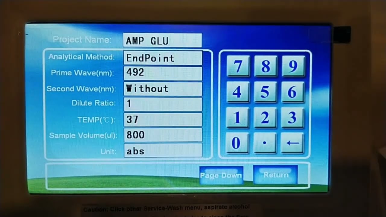 Part 2 Sinothinker How to program AMP Glucose to the machine mmol/L