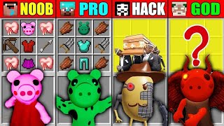 CHOOSE WRONG CRAFTING CHALLENGE SIREN HEAD SONIC BABY PIGGY PAW PATROL SECRET Neighbor Mod minecraft screenshot 2