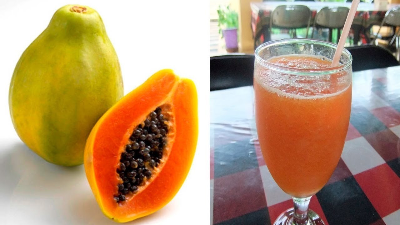 Propiedades Del Jugo De Papaya 🚑 Jugo De Papaya En La Salud YouTube
