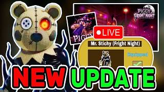 [🔴LIVE] ROBLOX PIGGY 'FRIGHTFUL FOREST' CHAPTER   MR STICHY SKIN RELEASING NOW!!! (Roblox Piggy UPD)